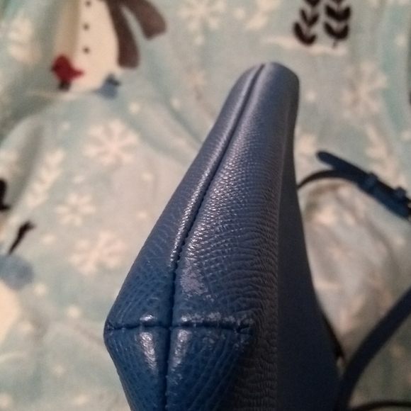 ⭐SALE⭐ Coach Emb.Textured Leather N/S Swingpack - Picture 6 of 6